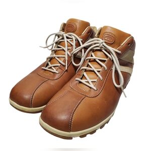 Shoes By Marc Ecko Men Waterproof Leather Suede Cream Tan Brown Shoes Sneakers
